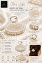 Oval Pearl and Stone Metal Luxury Latch Buckle - 2