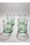 Set of 4 Stylish Glass Soft Drink Glasses 340 Cc