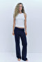 İnce Triko Pantolon - 2