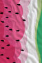 Pink Green Watermelon Slice Color Block Patterned 70X150 Beach Towel - Digital Printed Bath Towel - 2