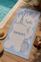 Mavi Taste of Summer Palm and Coconut Patterned 70X150 Beach Towel - Digital Printed Bath Towel - 3
