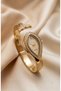 Serena Goldfish Women's Steel Watch Gold Color Clasp Drop Case Stone Inlaid Vintage Watch Luxury Edition Old Money Classic Elegant Stylish Women's Wristwatch |   Premium Series 2026 - 4