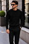 Men's Thick Ribbed Basic Sweater - 2