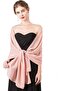 Chiffon scarf pink 175x70cm lightweight silky women's.