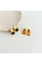 Genova Black Steel Earring |   Steel Earrings - 2