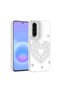Galaxy S24 Fe Case Drop Stoned Heart Patterned Rivas Hard Pc Cover
