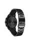 Men's Black Stainless Steel Watch, Cedar Brown Dial | Trn-M43b - 4