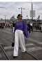 Etoile Drapeli Flowy Viscose Premium Textured Boat Neck Stylish Blouse\ Poncho\ Cape - 2