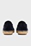 Men's Velvet Suede Navy Blue Sandals - 6