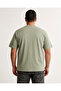 Large Size Crew Neck Printed Men's T-Shirt - 4