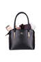 Burkley Solenne Onyx Black Pu Leather Women's Hand and Shoulder Bag - 7