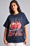 100% Cotton Cars Oversize Crew Neck Printed Short Sleeve T-Shirt I5443Ax26Hs - 4