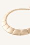Women's Necklace with Segmented Plate Detail I2257Axns - 2