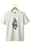 Unisex Motorcycle Drawing Printed Cool Short Sleeve Crew Neck 100% Cotton T-Shirt