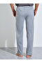 Men Grey Solid Relaxed Fit Knitted Pants - 4