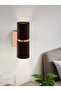 Duplex Indoor Sconce Black Copper