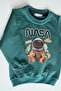 Set of 3 Children's Printed 2-Thread Combed Cotton Sweatshirts - 6