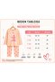 Girls' Pajama Set Long Sleeve Heart Patterned 2-4-6-8 Years Old Comfortable Home Wear - 4