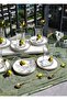 18 Piece Lemon Decorated Tea Set Lemon Tea Set - 5