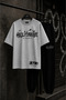 Milionare Design Printed Cotton Oversize T-Shirt Tracksuit Set - 3