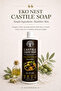 Pure Castile Liquid Soap 1L – 100% Olive Oil 18-in-1 Multipurpose Soap, Dark Cherry & Oud – Vegan, Biodegradable, Sulfate & Paraben Free – Face, Body, Hair, Pet & Home - 5
