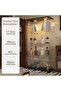 Beauty4U Glass Display Cabinet with LED Light, 4-Shelf Black Curio Cabinet | Double-Door Showcase with LED Light for Collectibles, Figures, Books, and Decor Display; Includes Anti-tip Hardware - 2