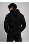 Unisex La Slogan Printed Zipper Sweatshirt - 3