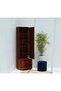 Opel Home Dressing Unit Table with Mirror (Honey finish) (51x46x184) - 2