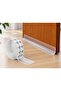 Transparent Windproof Silicone Sealing Strip 3 Meters Door Window Bottom Insulation Tape - 4