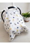 Stroller Cover Muslin with Zipper Patterned 100% Cotton - 2