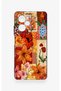 Poco X5 Pro Compatible Orange Lily Patterned Silicone Case - 2