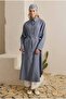Tensel Midi Abaya Lavender - 4