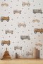 Children's Room Wall Sticker 191 Pieces Car Vehicle and Polka Dot Themed Wall Decal - 5
