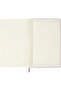 Textured Hard Cover Lined Notebook L Size 13X21 cm Pale Pink - 4