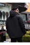 Men's Quilted Coat Rain and Cold Resistant Jacket - 4