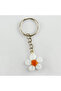 Daisy Figured Glass Keychain