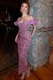 Powder Pink Sequined Sleeveless Dress - 5