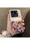 Oppo Find X9 Pro 5g Compatible Silicone Edge Hard Back Case Couple Phone Case with Floral Pattern - 3