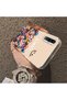 Samsung Galaxy A50 Compatible Silicone Edge Hard Back Case Couple Phone Case with Floral Pattern - 4