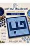 Kufi Lettering Mosaic Set – Words with Meaning in Stones