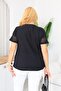 Plus Size Embroidered Linen Shirt - 8