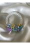 Women's Gold Detailed White Color Floral Bracelet