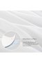 4 Pieces of Waterproof Pillow Mattress Set |   Cotton Zippered Water/Liquid Proof Cover (50 X 70 cm) - 3