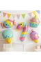 Cupcake Ice Cream 9 Years Old - 12 Piece Balloon Set Candy Ice Cream Candy Balloon Ice Cream Concept Birthday Balloon Set - 2