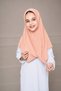 Olive Green Hijab for Kids – Simple Modest Islamic Headscarf for Girls, Full-Coverage Kids Hijab for Muslim Kids - 3