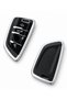 Bmw F40 F44 G20 G22 G30 X1 X3 G01 Black‑Silver Key Case Cover – Stylish Silicone Protection - 2