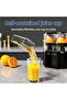 Rechargeable Electric Citrus Juicer, Portable Orange & Lemon Squeezer with One-Touch Operation, USB Charging, Compact Juicer for Grapefruit, Lime & Citrus Fruits - 7