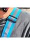 Blue Warning Vest with Phosphorescent Reflector Practical Biker Cycling Traffic Vest with Adjustable Clip - 8