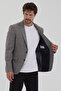 Girino Men's Black-Grey Plaid Polyviscon Fabric Sports Blazer Jacket - 6