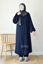 Kevser Umre Double Set Navy Blue - 4